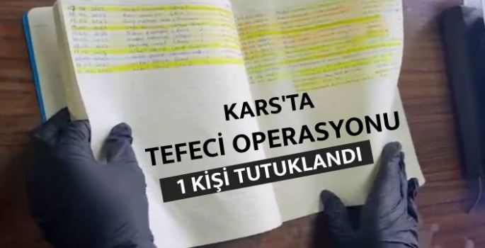 Kars'ta Tefeci Operasyonu