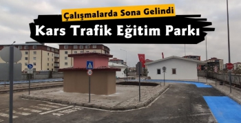 Kars'ta Trafik Eğitim Parkı'nda Sona Gelindi
