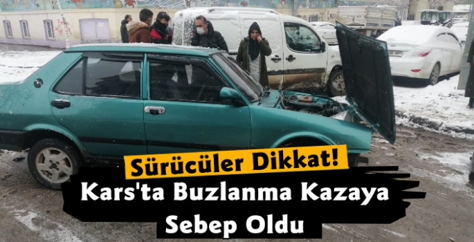 Kars'ta Trafik Kazası