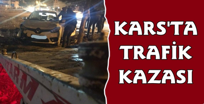 Kars'ta Trafik Kazası