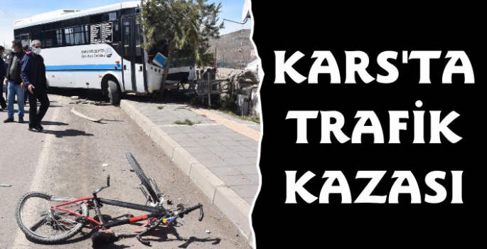 Kars'ta Trafik Kazası