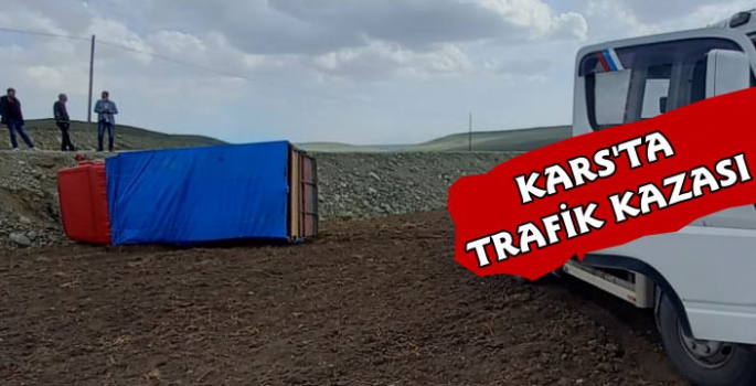 Kars'ta Trafik Kazası