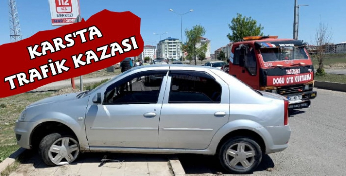 Kars'ta Trafik Kazası