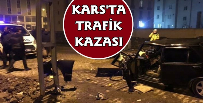 Kars'ta Trafik Kazası