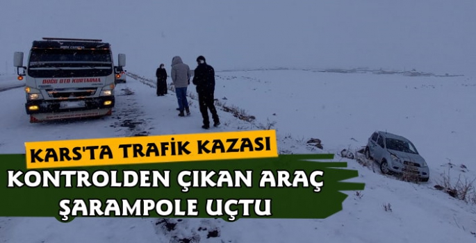 Kars'ta Trafik Kazası