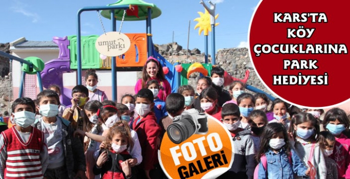 Kars'ta 'Umut Parkı' 23 Nisan'da Çocukların Yüzünü Güldürdü