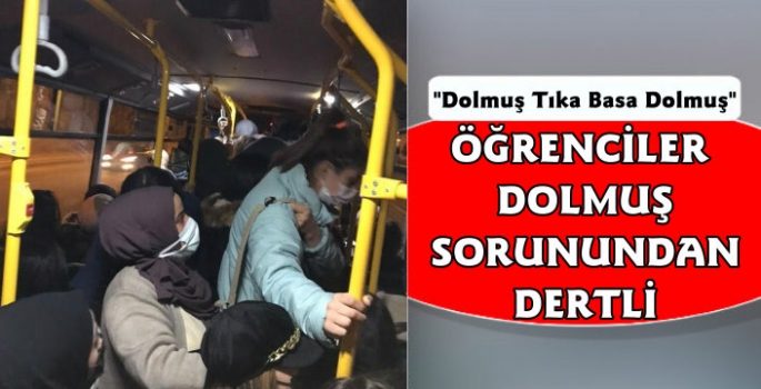 Kars'ta Üniversite Öğrencileri Dolmuş Seferlerinin Arttırılmasını İstiyor