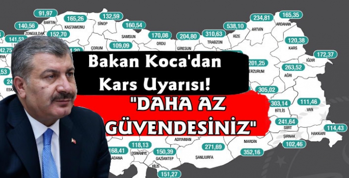 Kars'ta Vaka Oranı Artmaya Devam Ediyor