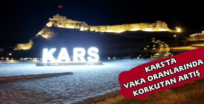 Kars'ta Vaka Oranlarında Korkutan Yükseliş