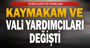 Kars'ta Vali Yardımcıları ve Kaymakamların Görev Yeri Değişti