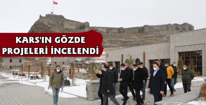 Kars'ta Yatırım ve Projeler İncelendi