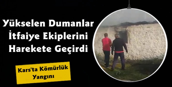 Kars'ta Yükselen Dumanlar Paniğe Neden Oldu