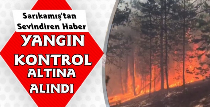 Kars'taki Orman Yangını Kontrol Altına Alındı