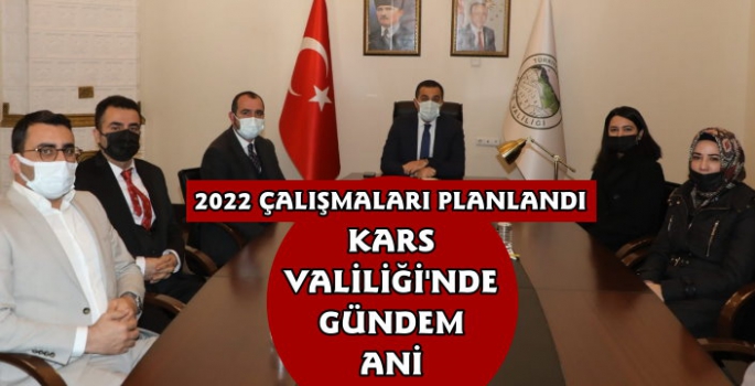 Kars Valiliği'nde Ani Örenyeri Toplantısı