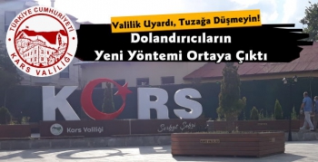 Kars Valiliği'nden Dolandırıcılık Uyarısı