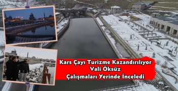 Kars Valisi Türker Öksüz Devam Eden Projeleri İnceledi