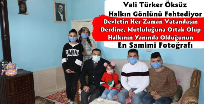 Kars Valisi Türker Öksüz Gönülleri Fethediyor