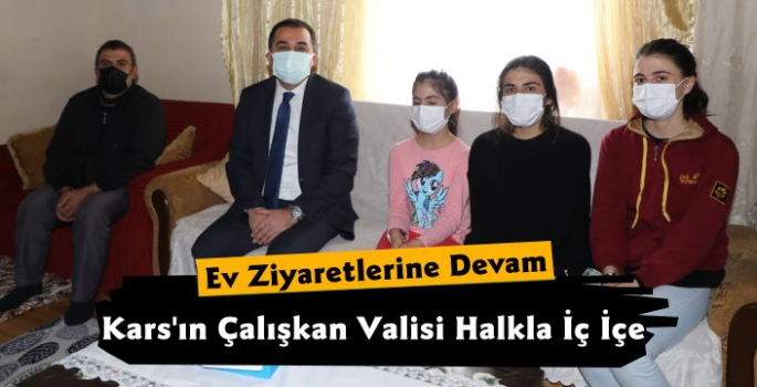 Kars Valisi Türker Öksüz Halkla İç İçe