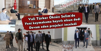 Kars Valisi Türker Öksüz Selim'de