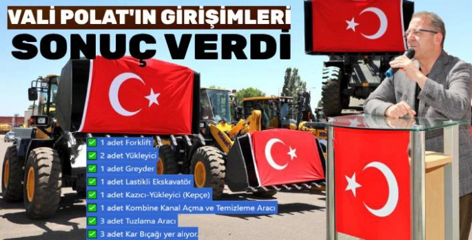 Kars Valisi Ziya Polat'ın Girişimleri Meyvesini Verdi!