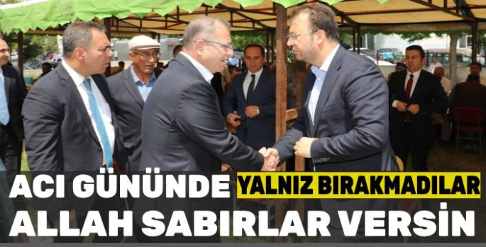 Kars Valisi Ziya Polat'tan CHP Milletvekili İnan Akgün Alp'a Taziye Ziyareti