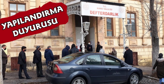 Kars Vergi Dairesinden Yapılandırma Duyurusu