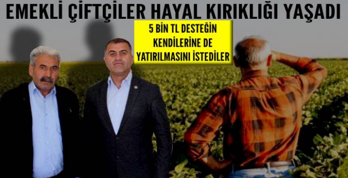 Karslı Emekli Çiftçiler 5000 TL İkramiyenin Verilmesini İstediler  