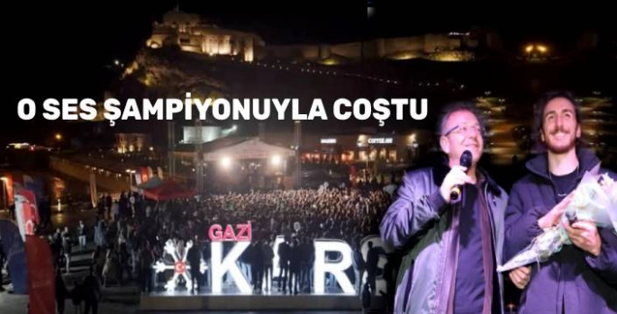 Karslı Gençler, O Ses Şampiyonuyla Coştu!