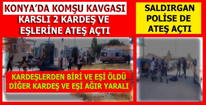 Karslı İki Kardeşi Konya'da Ölüm Ayırdı