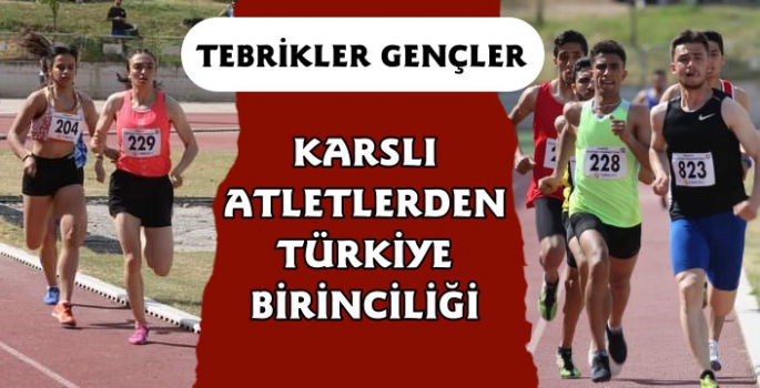 Karslı Sporculardan Türkiye Birinciliği