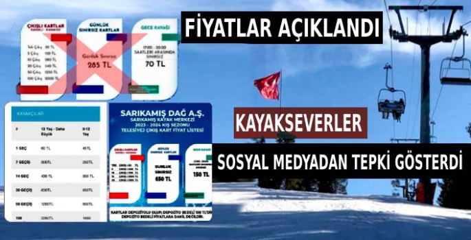 Kayak severler Sosyal Medyadan Tepki Gösterdi