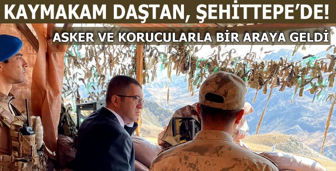 Kaymakam Daştan Askeri Üst Bölgesinde