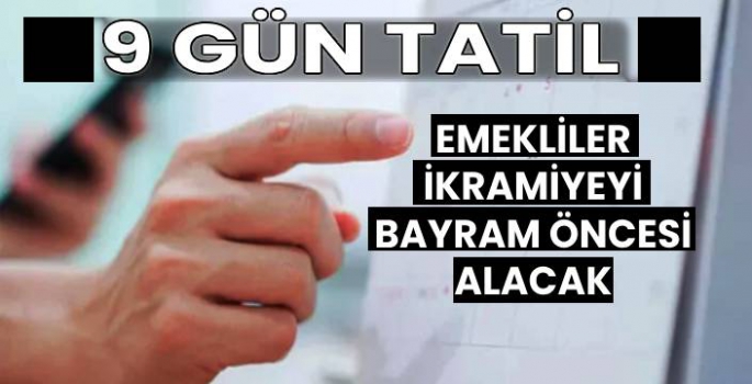 Kurban Bayramı Tatili 9 Gün