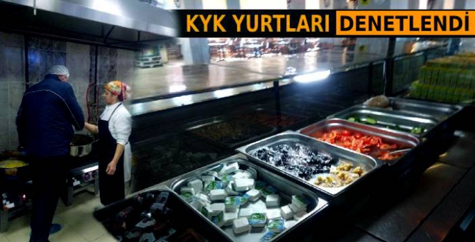 KYK Yurtları Denetlendi