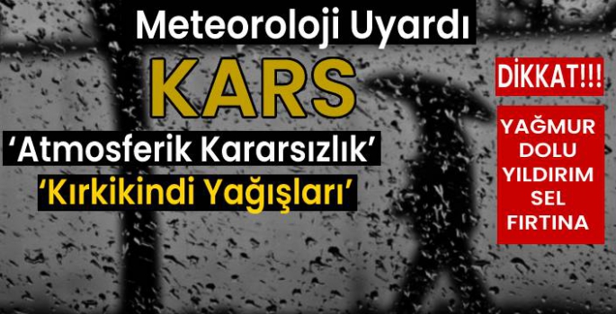 Meteoroloji Uyardı: 'Atmosferik Kararsızlık', 'Kırkikindi Yağışları'