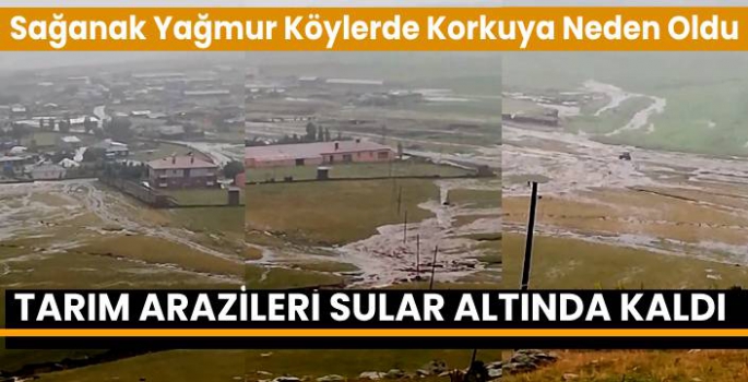 Meteoroloji Uyarmıştı, Kars'ta Sağanak Korkuya Neden Oldu