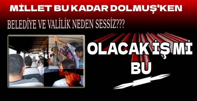 Millet Bu Kadar 'DOLMUŞ'ken Olacak İş Mi Bu?