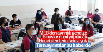 Milli Eğitim Genelge Yayınladı Okullarda Sınavlar Nasıl Yapılacak