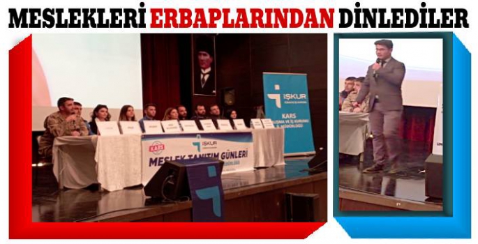 Öğrenciler, Meslekleri Erbaplarından Dinledi!