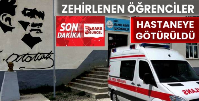 Öğrenciler Zehirlendi: Ambulanslarla Hastaneye Götürüldüler