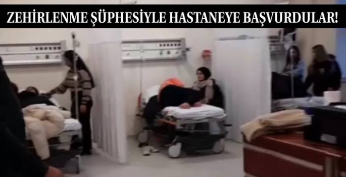 Öğrenciler Zehirlenme Şüphesiyle Hastaneye Başvurdu