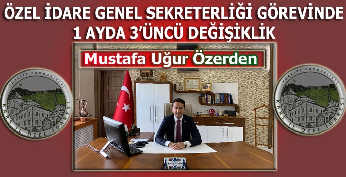 Özel İdaresi Genel Sekreteri Özerden Oldu