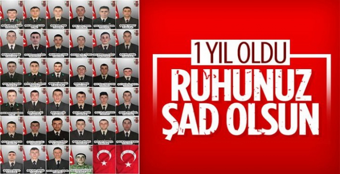 Rusya'nın 34 Askerimizi Şehit Etmesinin Üzerinden Bir Yıl Geçti