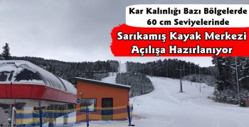 Sarıkamış Cıbıltepe Kayak Merkezi Yeni Sezona Hazırlanıyor