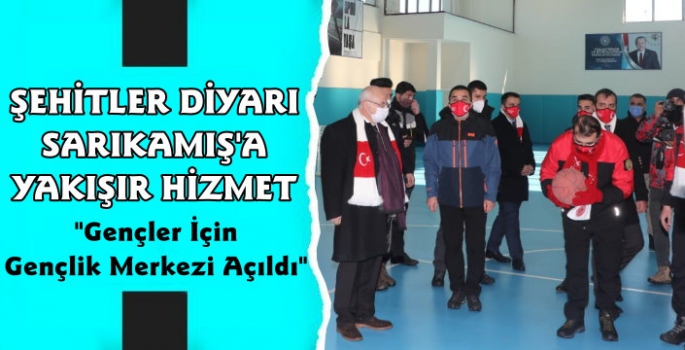 Sarıkamış Gençlik Merkezi Hizmete Açıldı