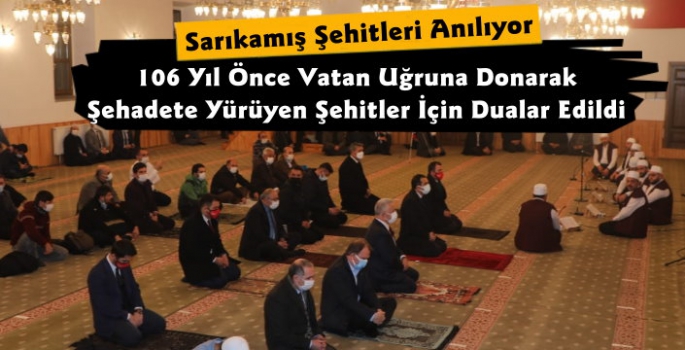 Sarıkamış Şehitleri İçin Mevlit Okutuldu