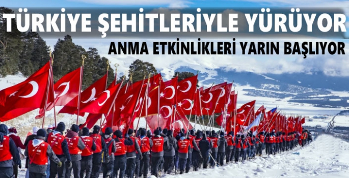 Sarıkamış Şehitlerini Anma Etkinlikleri Yarın Başlıyor