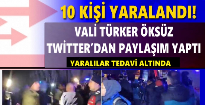 Sarıkamış'ta Otelin Tavanı Çöktü: 10 Kişi Yaralandı