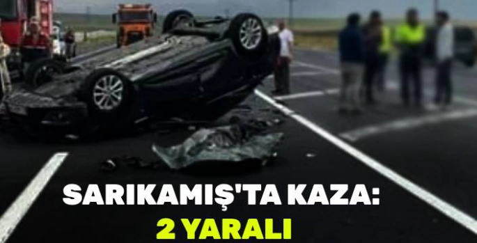 Sarıkamış'ta Yağmur Kazayı Beraberinde Getirdi: 2 Kişi Yaralandı