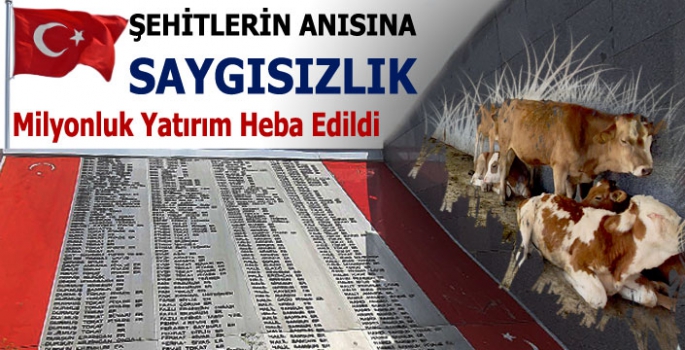 Şehitlerin Anısına Saygısızlık